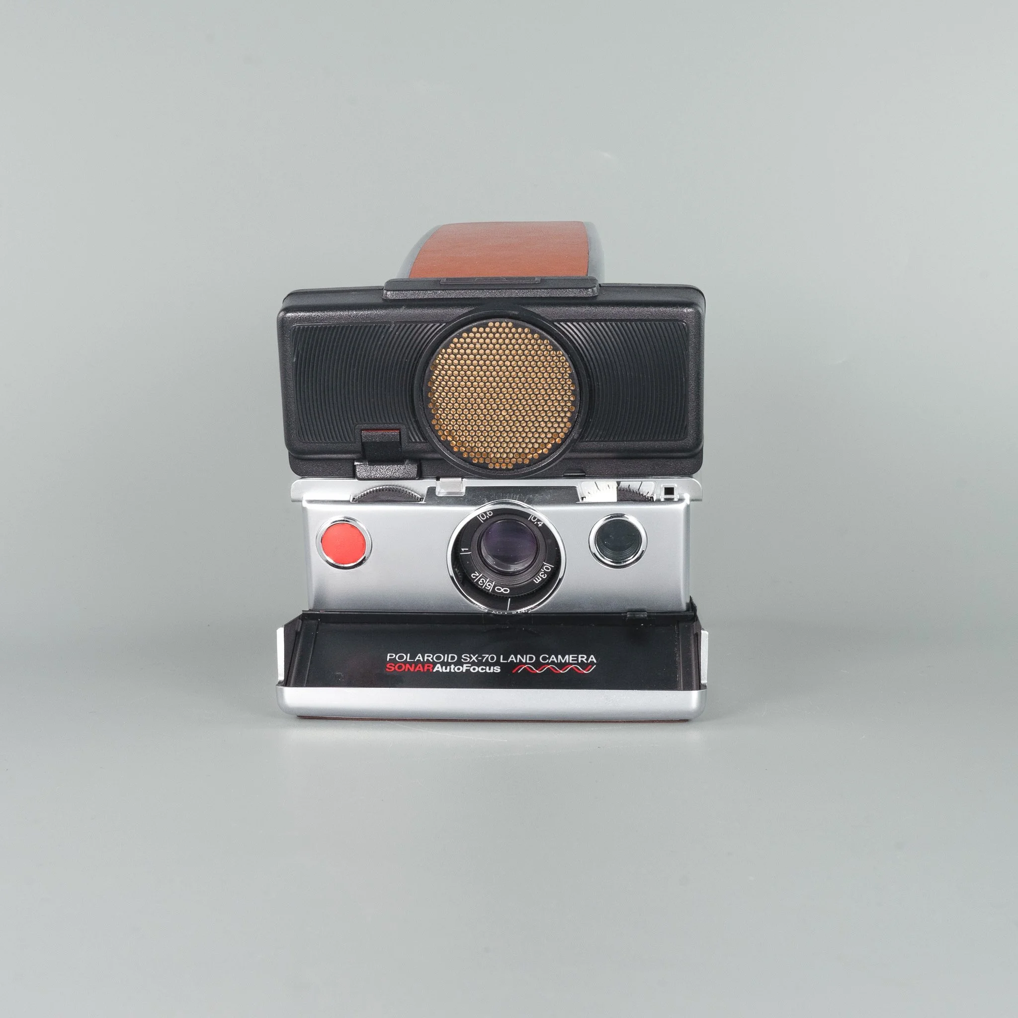 ★美品★PORALOID SX-70 ポラロイドカメラ 動作確認済み 作例あり POLAROID SX-70 LAND CAMERA（SX-70⇔600切換え電子改造カメラ